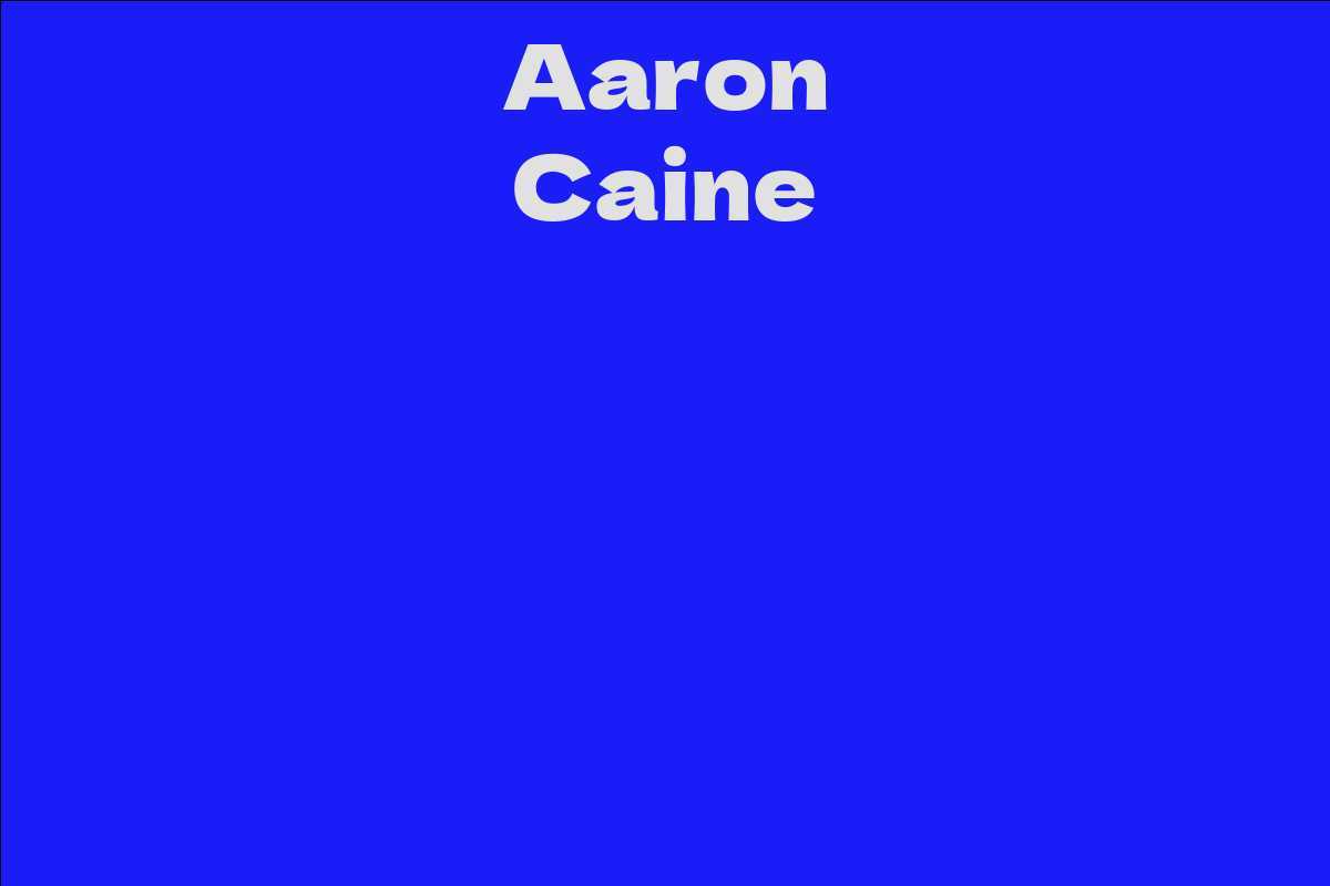 Aaron Caine