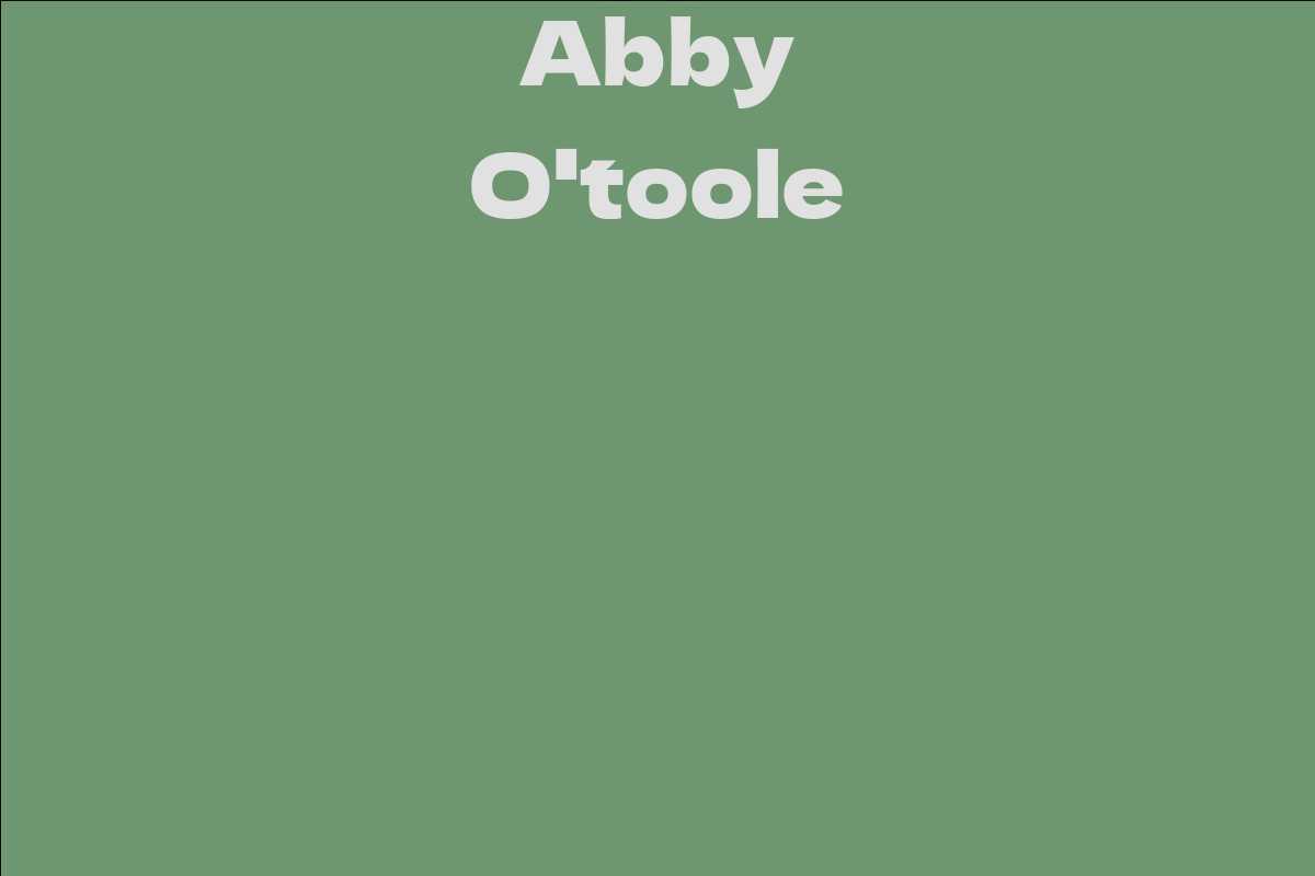 Abby O'toole