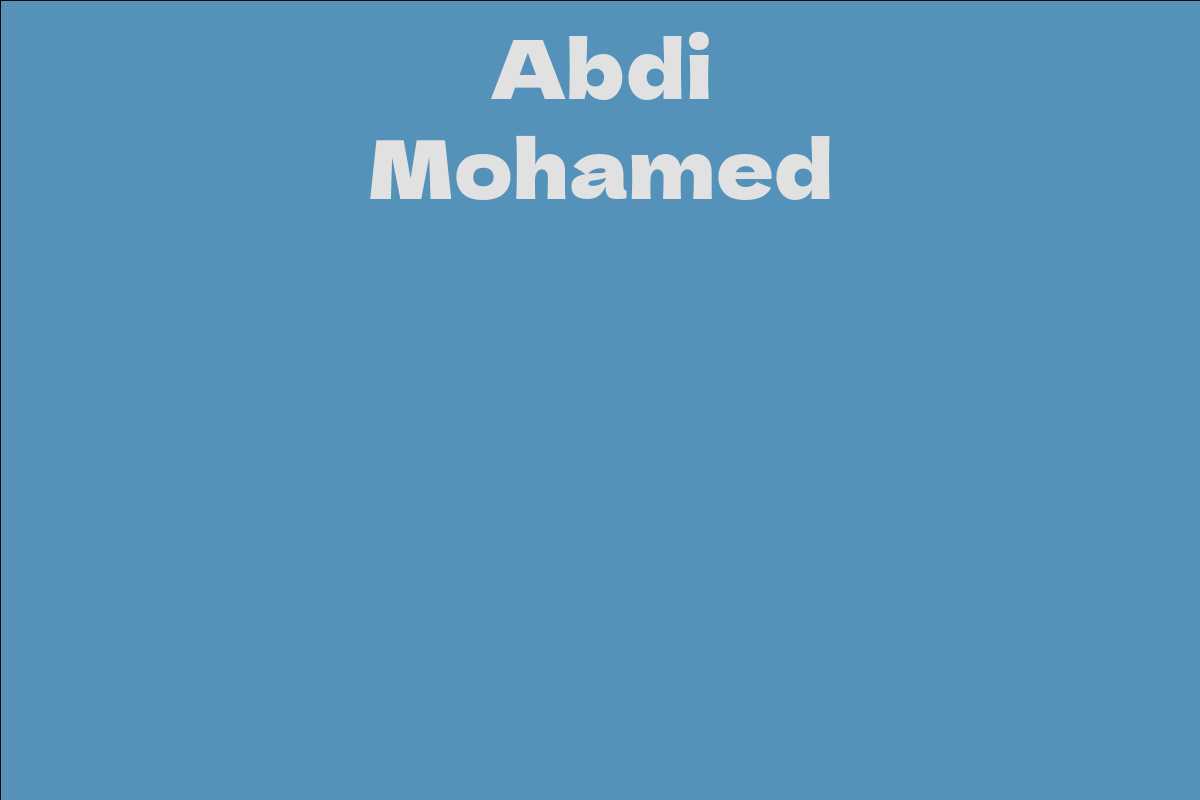 Abdi Mohamed