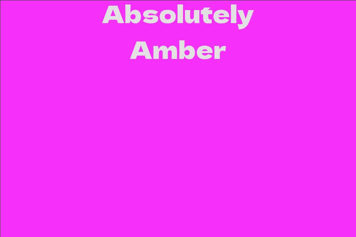 Absolutely Amber