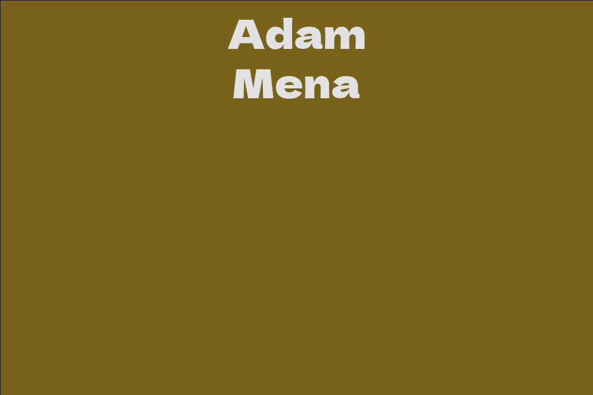 Adam Mena