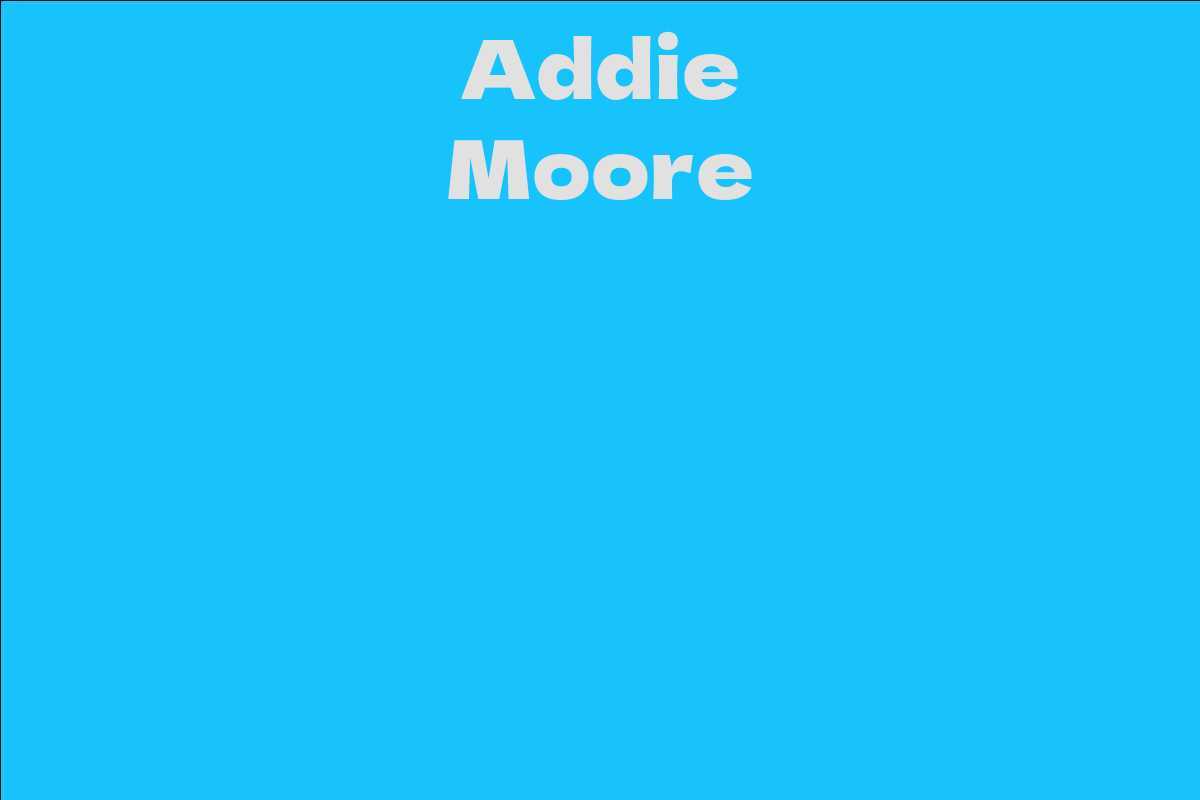 Addie Moore