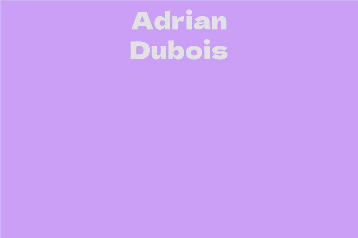 Adrian Dubois
