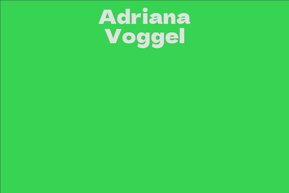 Adriana Voggel