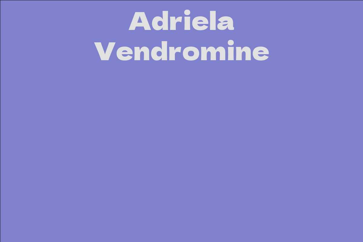 Adriela Vendromine