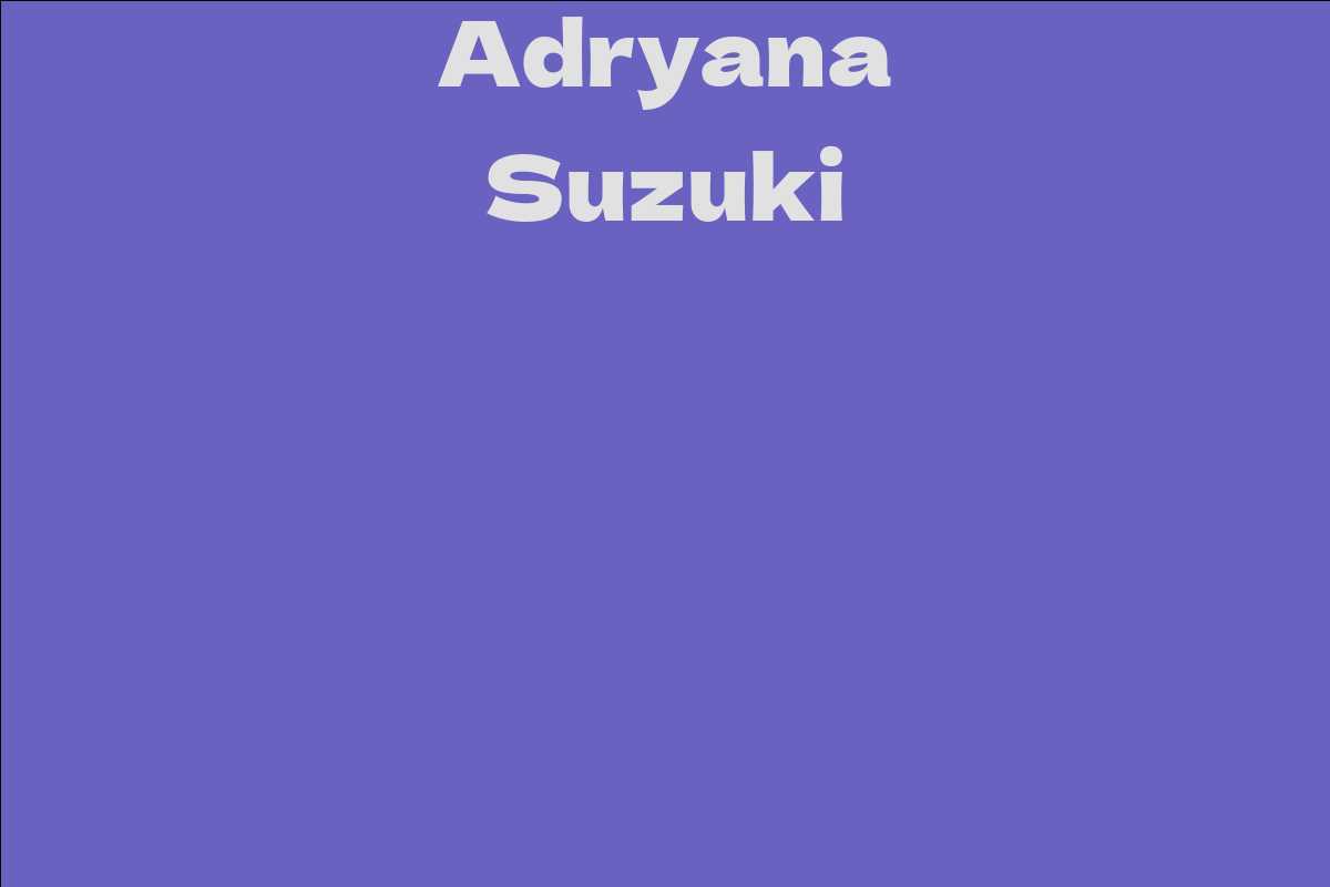 Adryana Suzuki