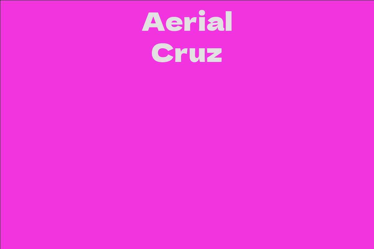 Aerial Cruz