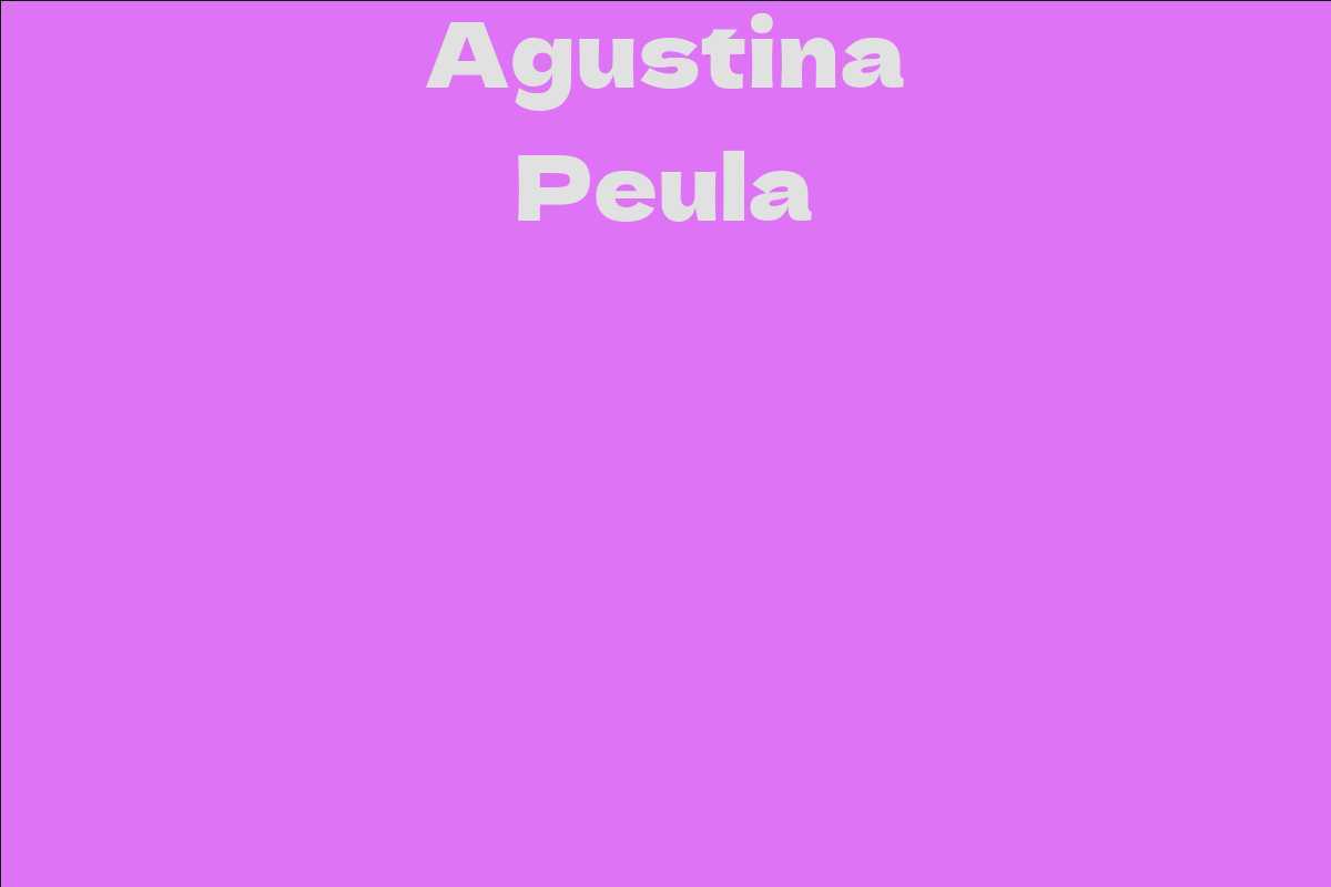 Agustina Peula