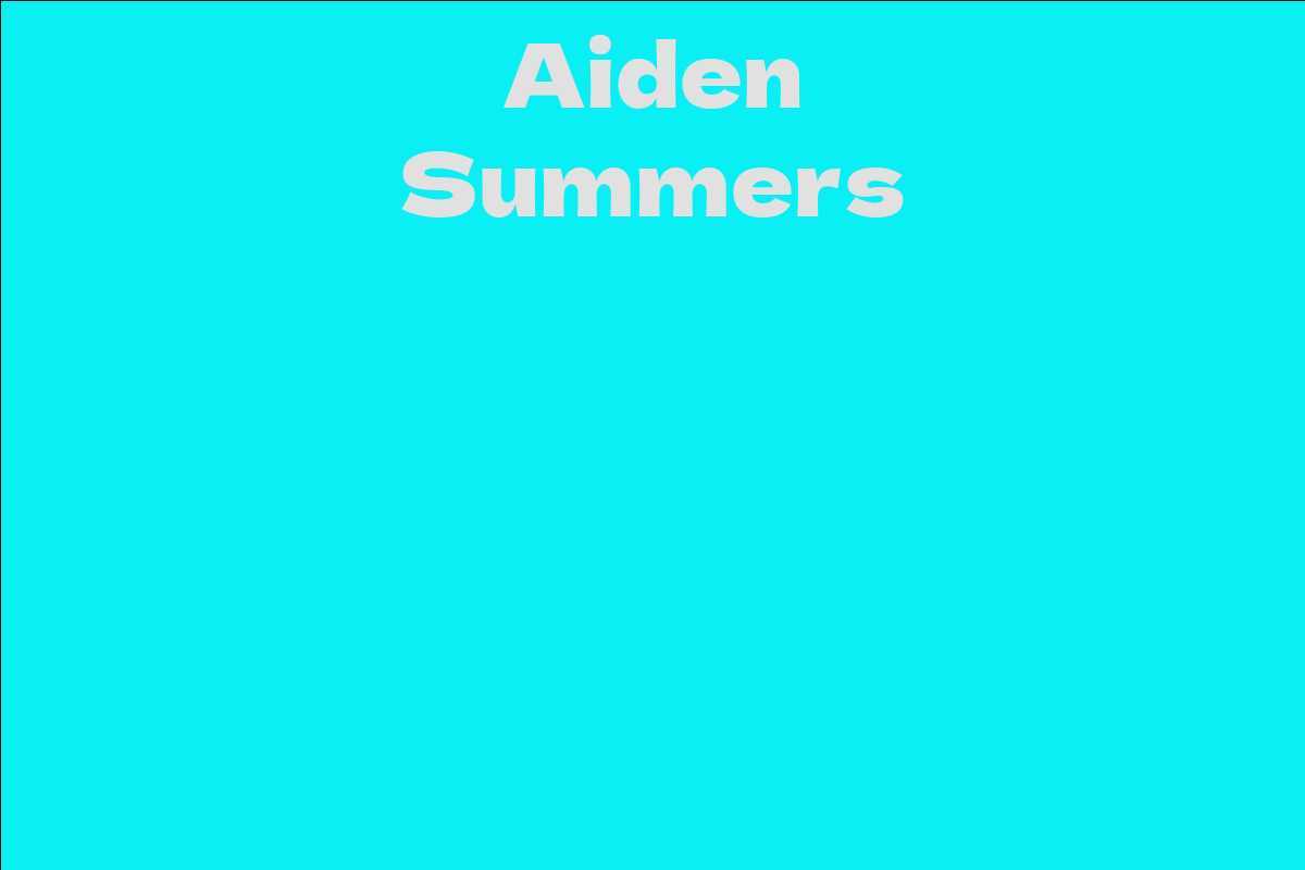 Aiden Summers