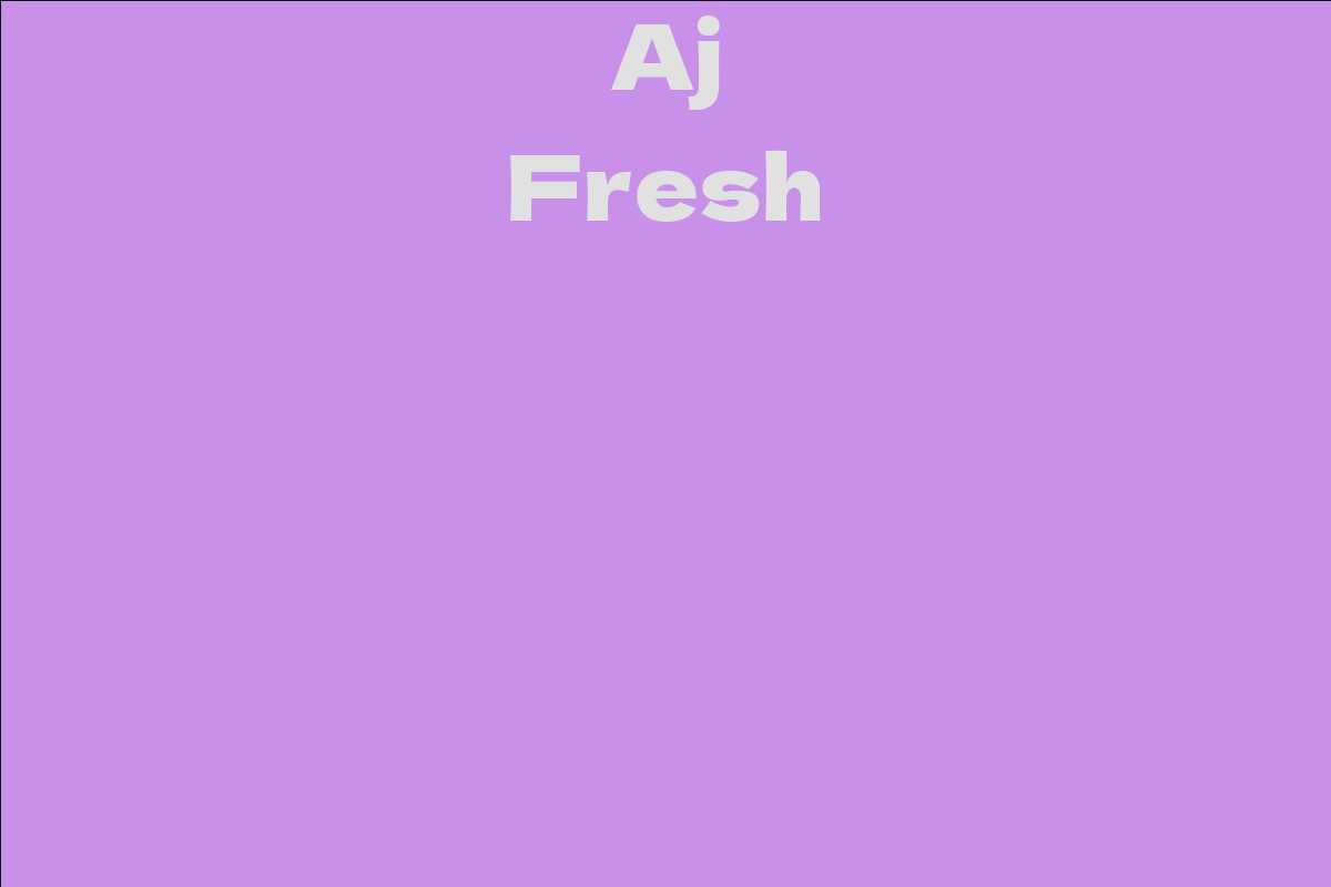 Aj Fresh
