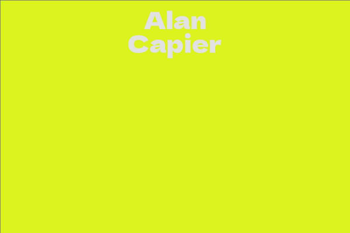 Alan Capier