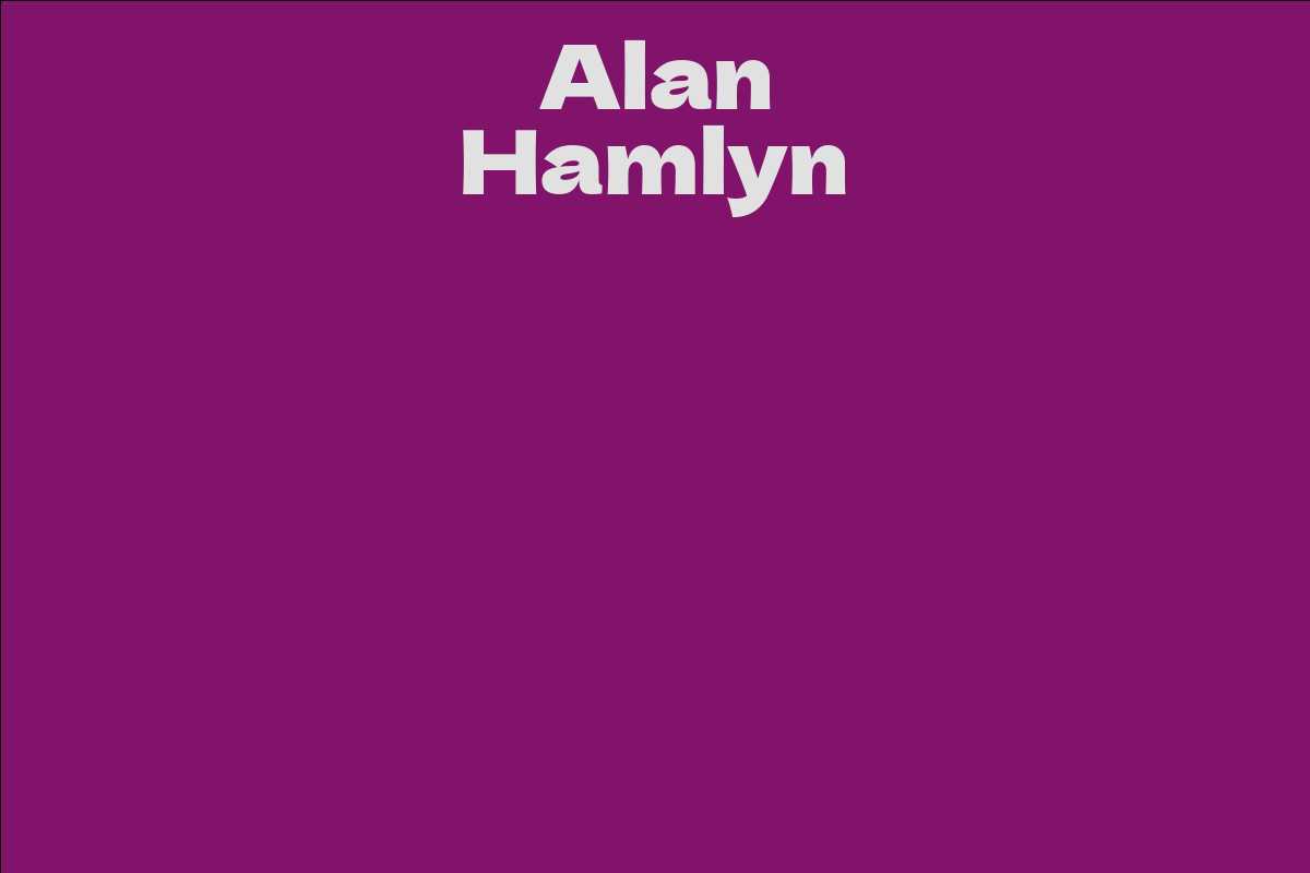 Alan Hamlyn