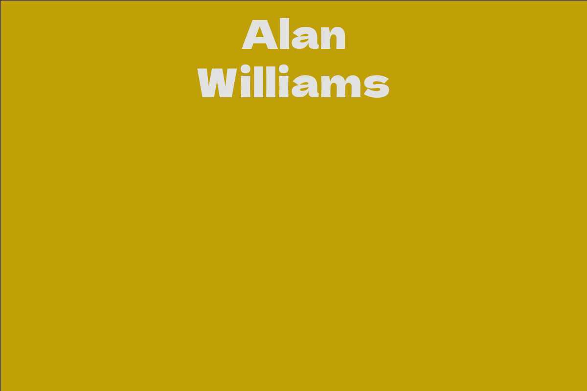 Alan Williams