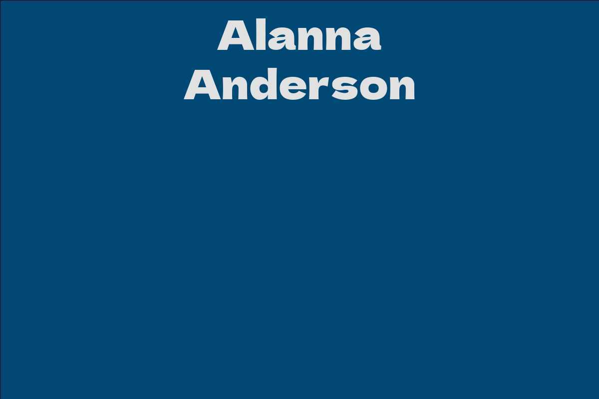 Alanna Anderson