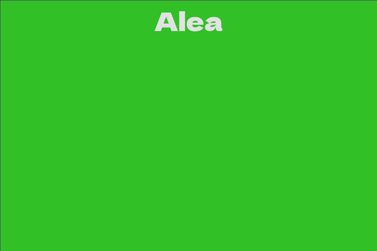 Alea