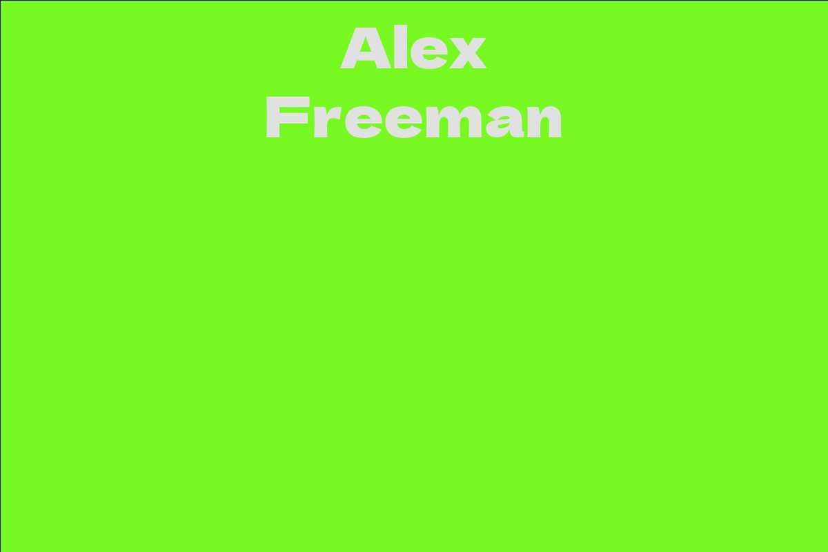 Alex Freeman