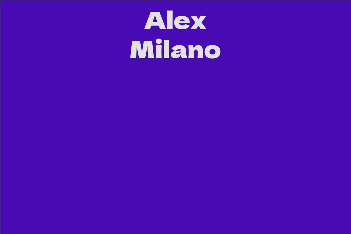 Alex Milano