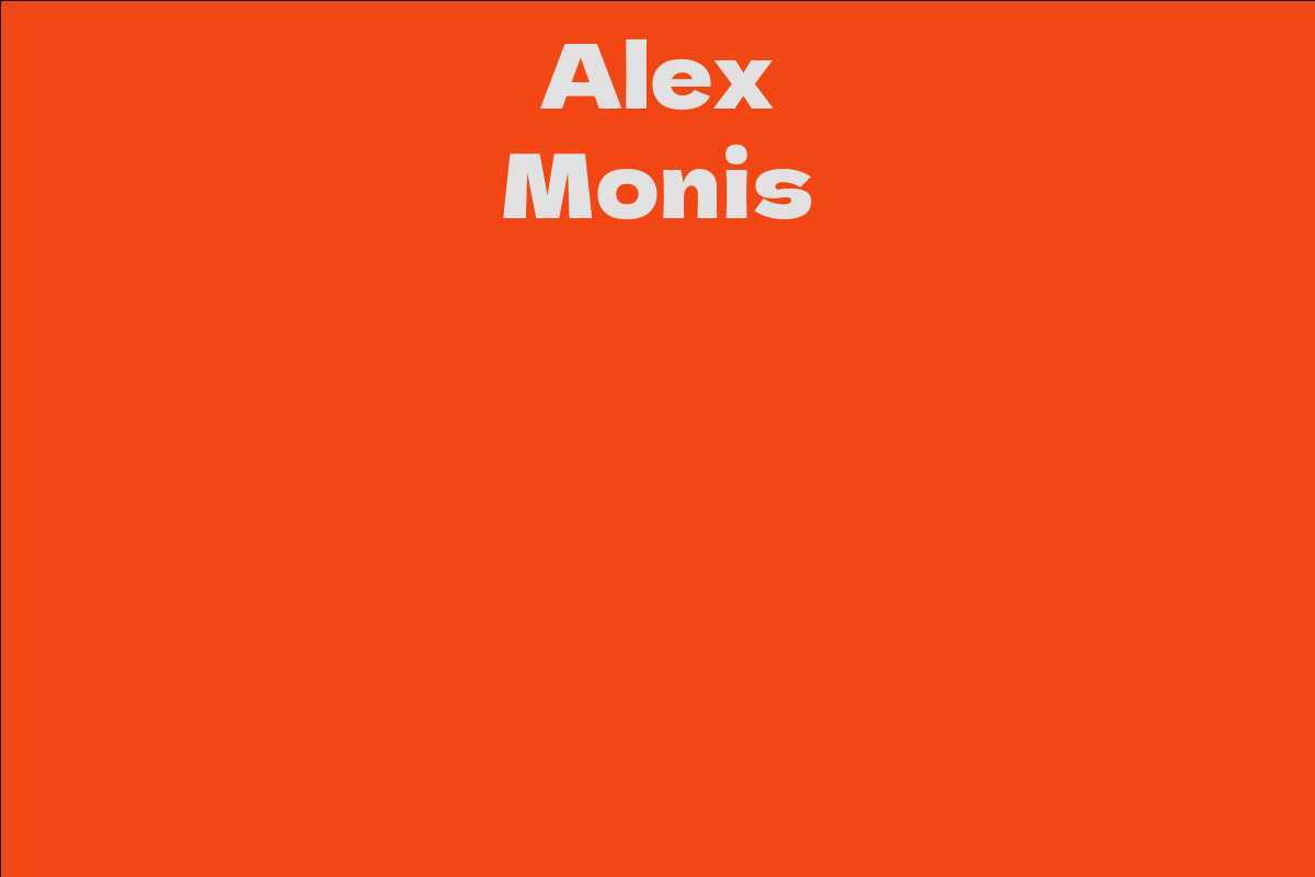 Alex Monis