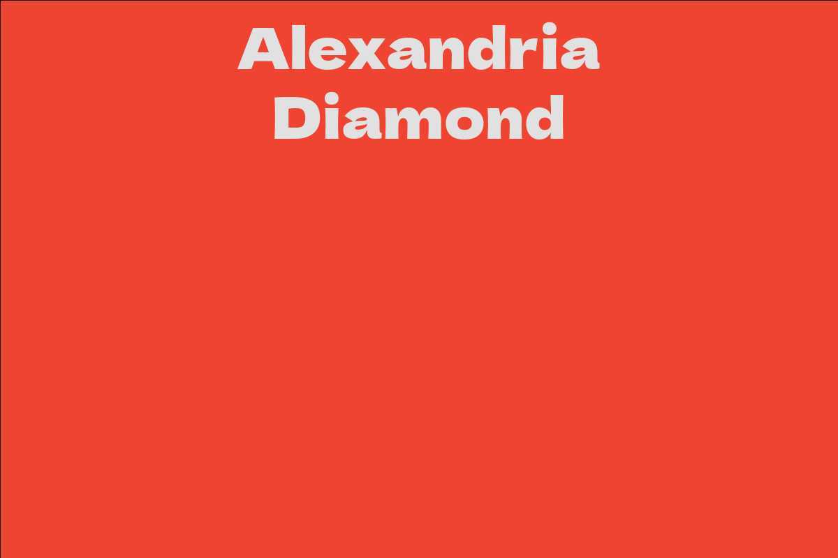 Alexandria Diamond