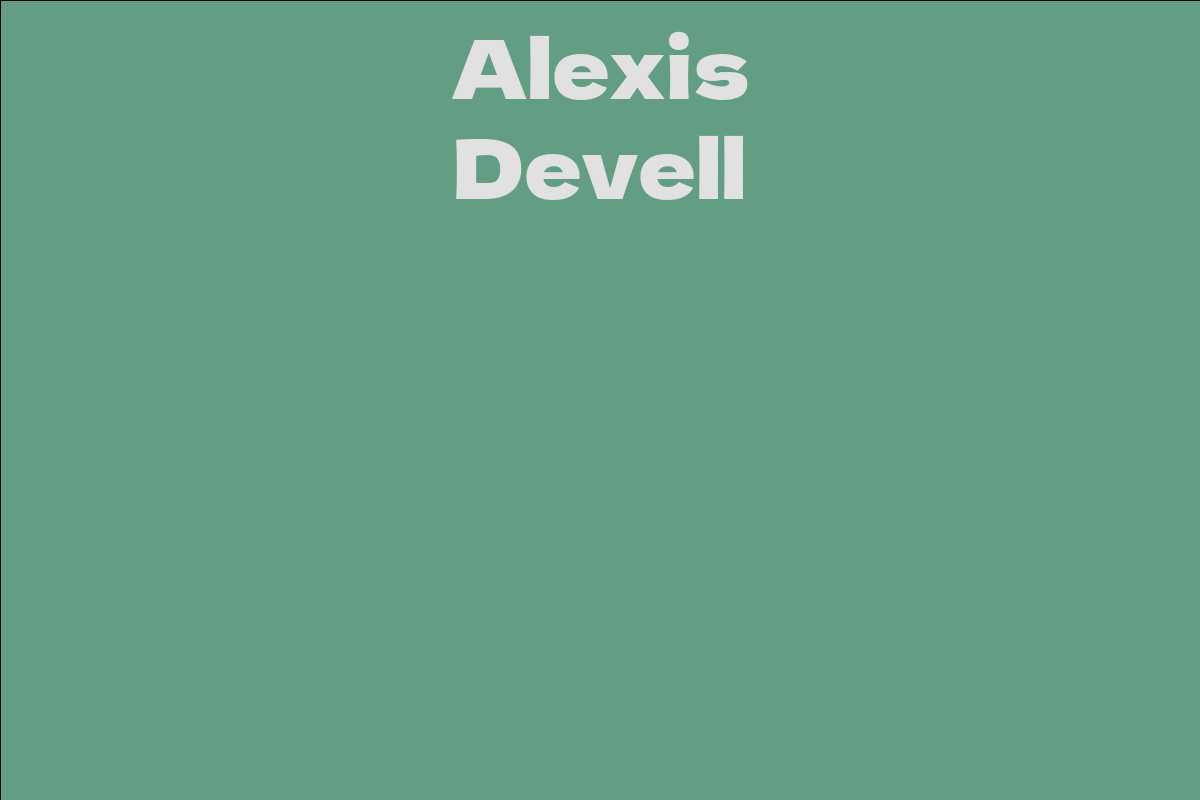 Alexis Devell