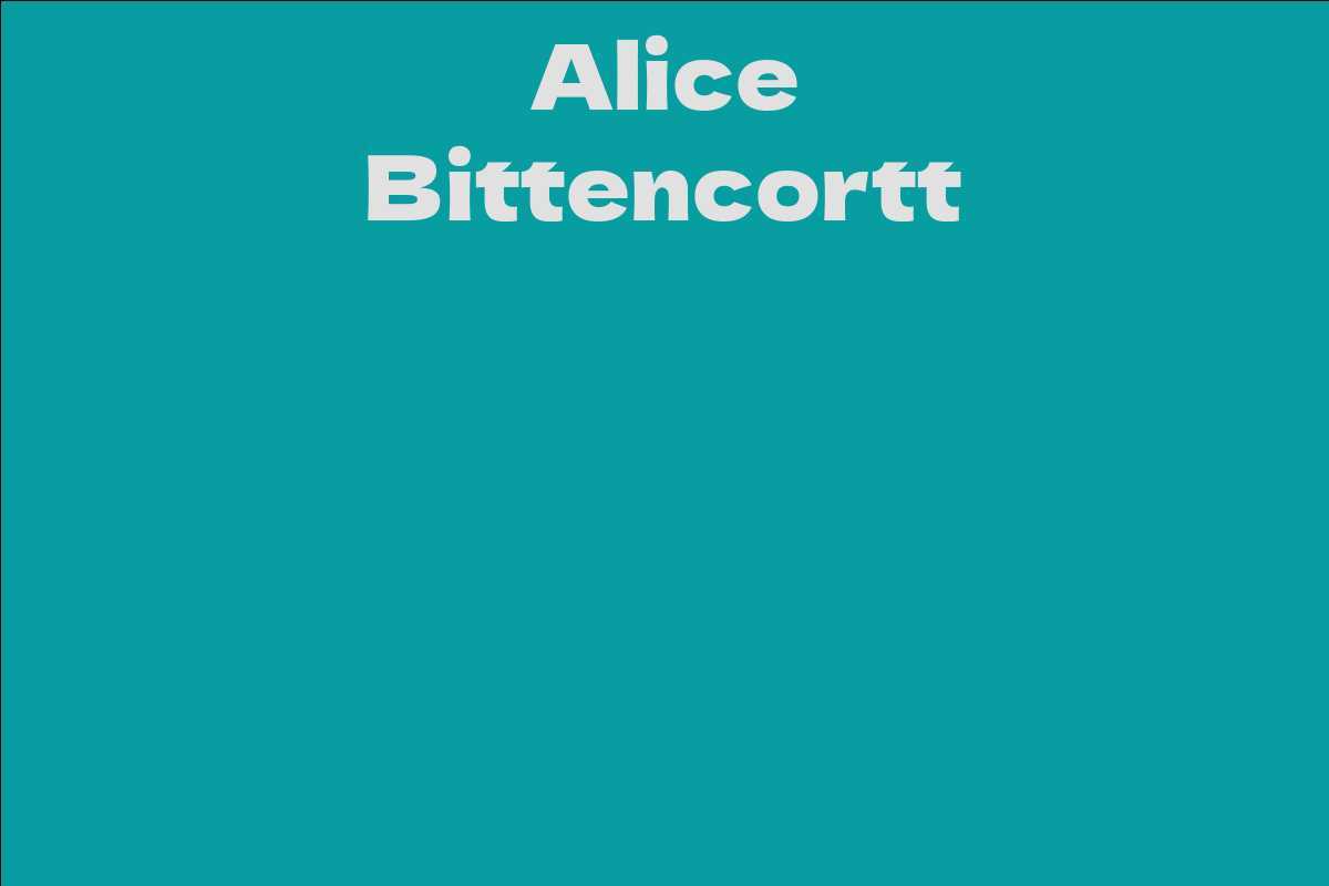 Alice Bittencortt