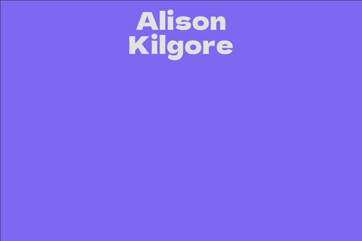 Alison Kilgore