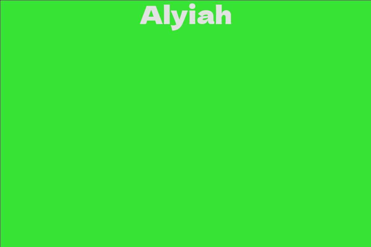 Alyiah