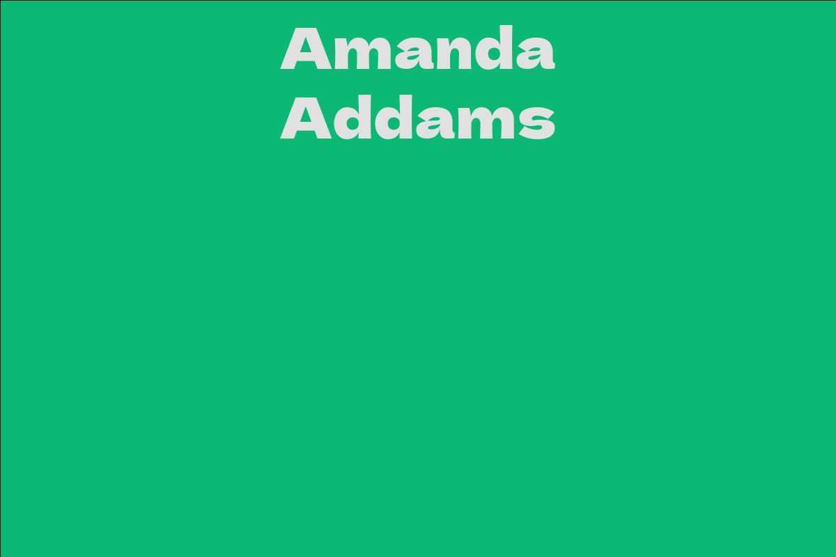 Amanda Addams