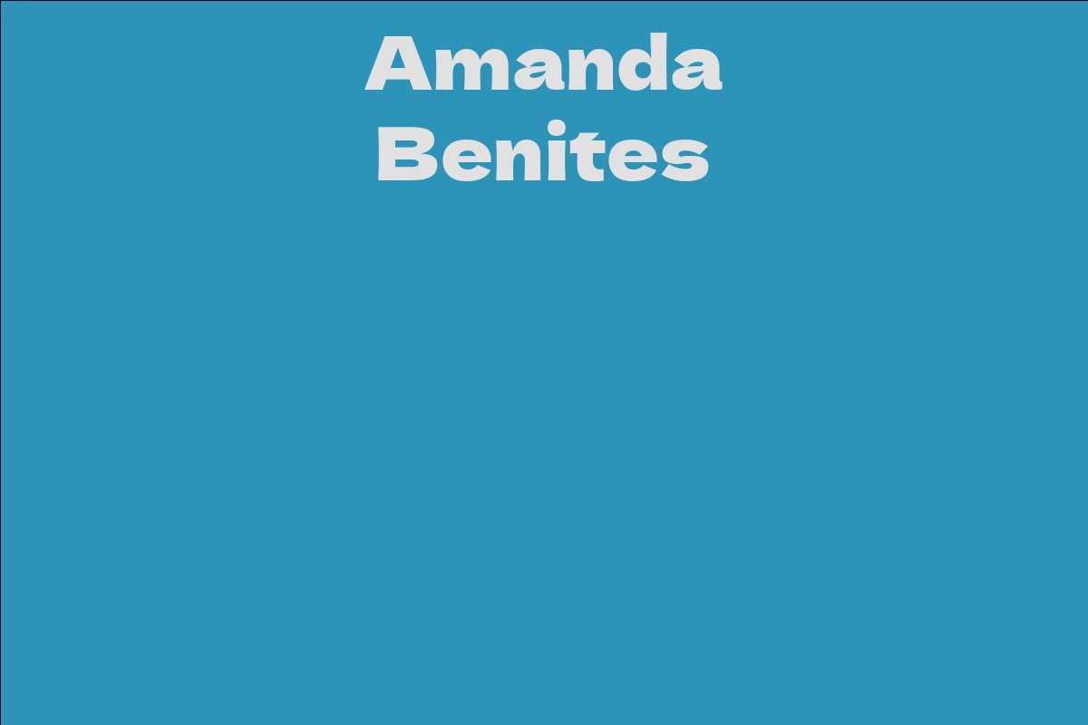 Amanda Benites