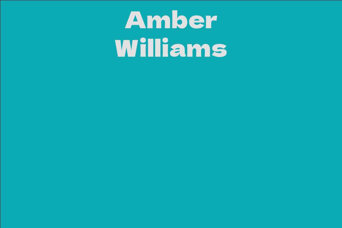 Amber Williams