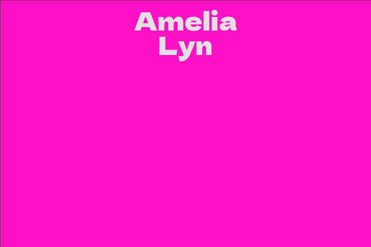 Amelia Lyn
