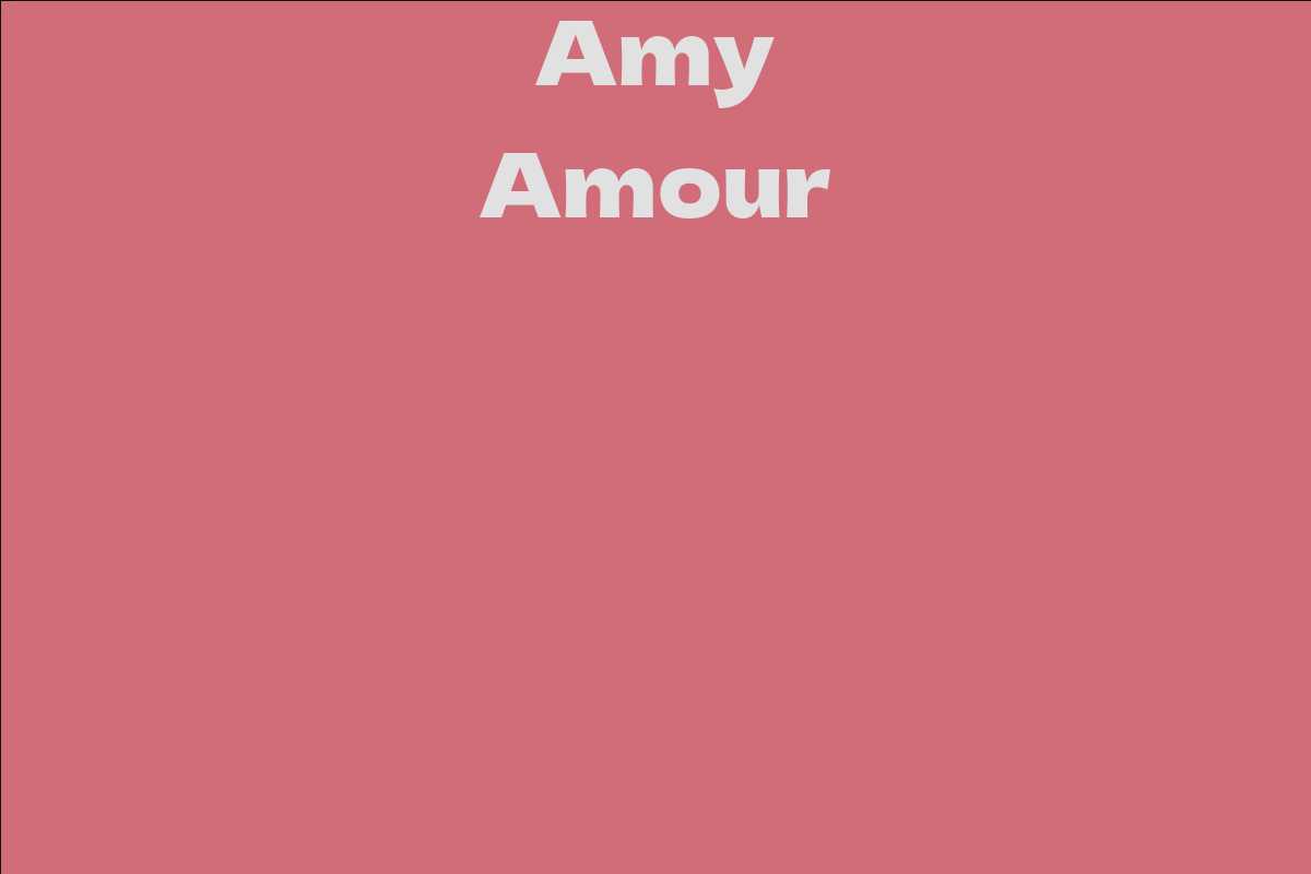 Amy Amour