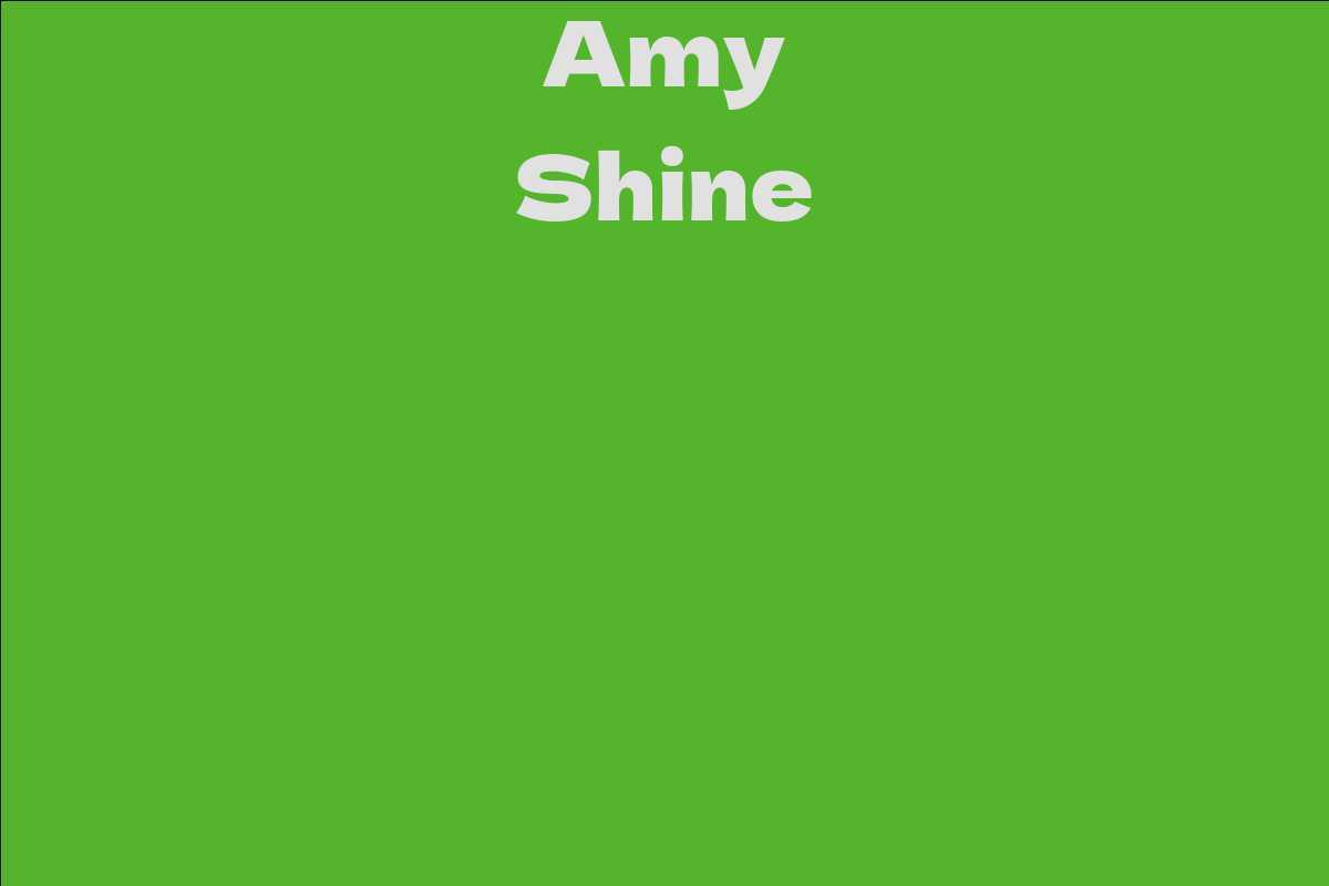 Amy Shine