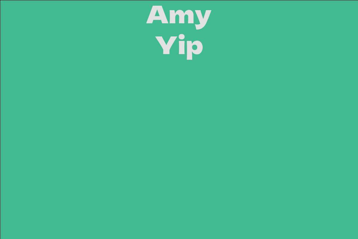 Amy Yip