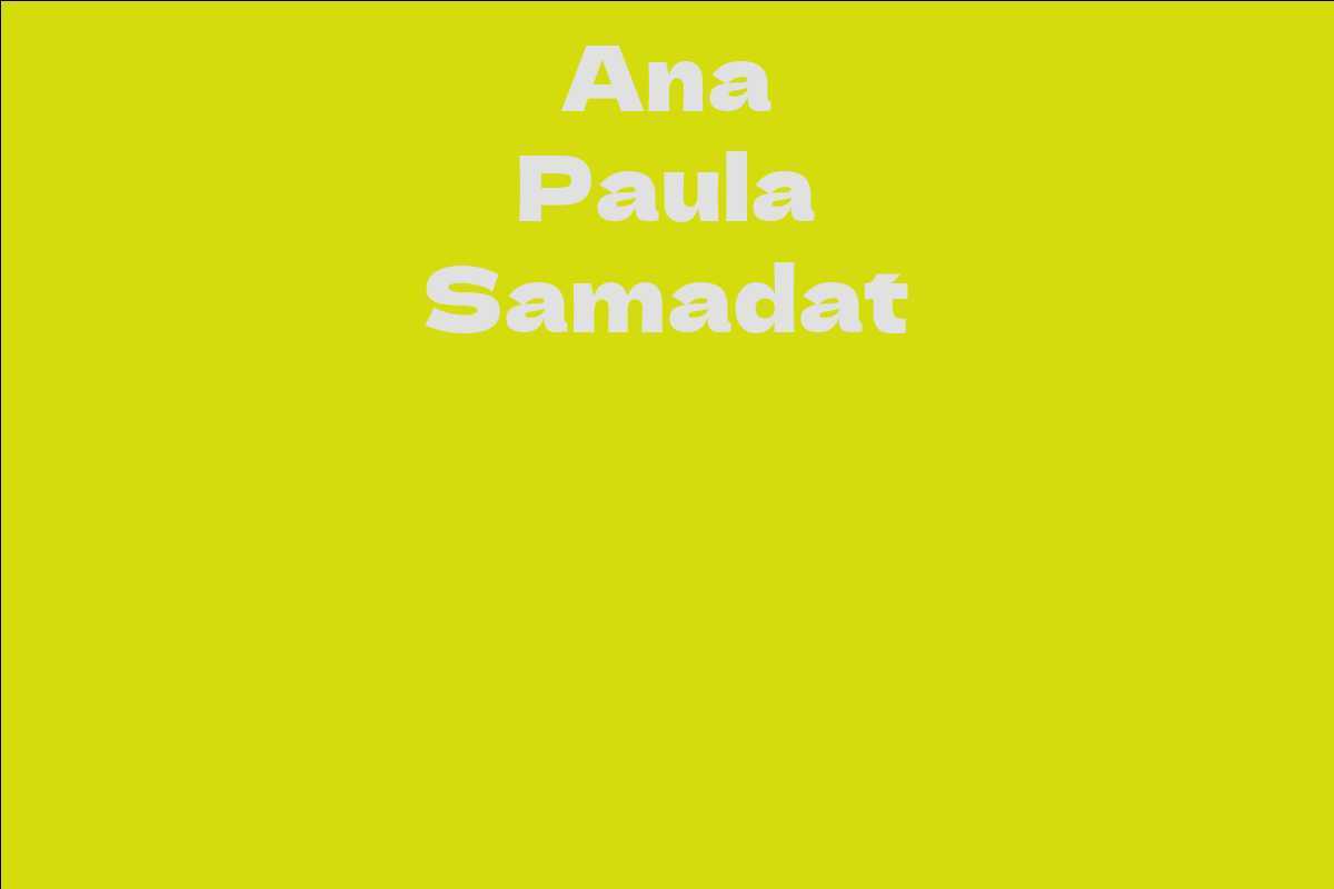 Ana Paula Samadat