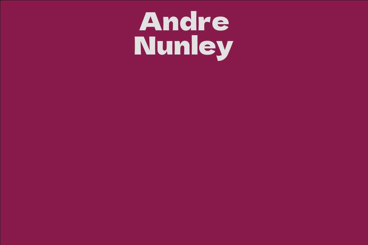 Andre Nunley