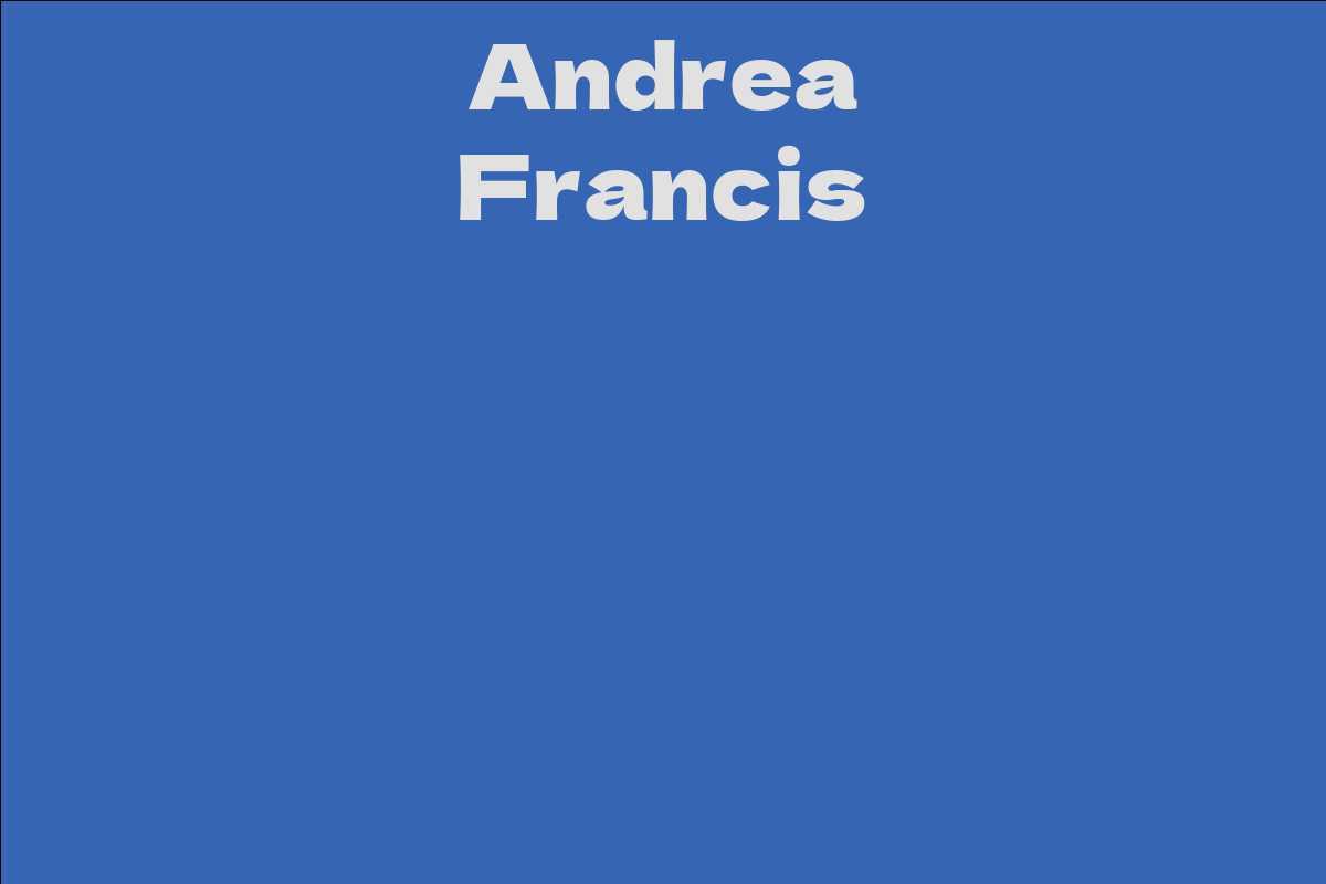 Andrea Francis