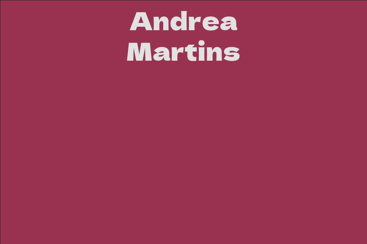 Andrea Martins