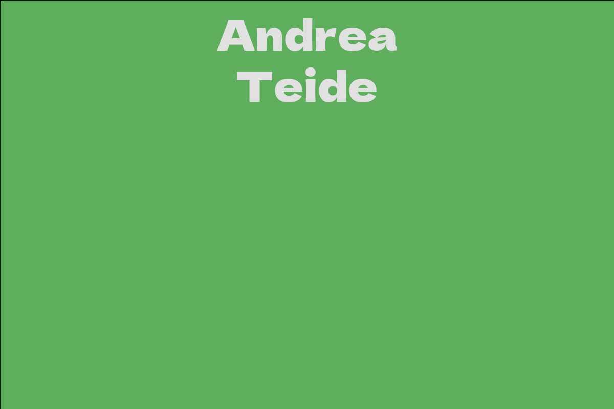 Andrea Teide