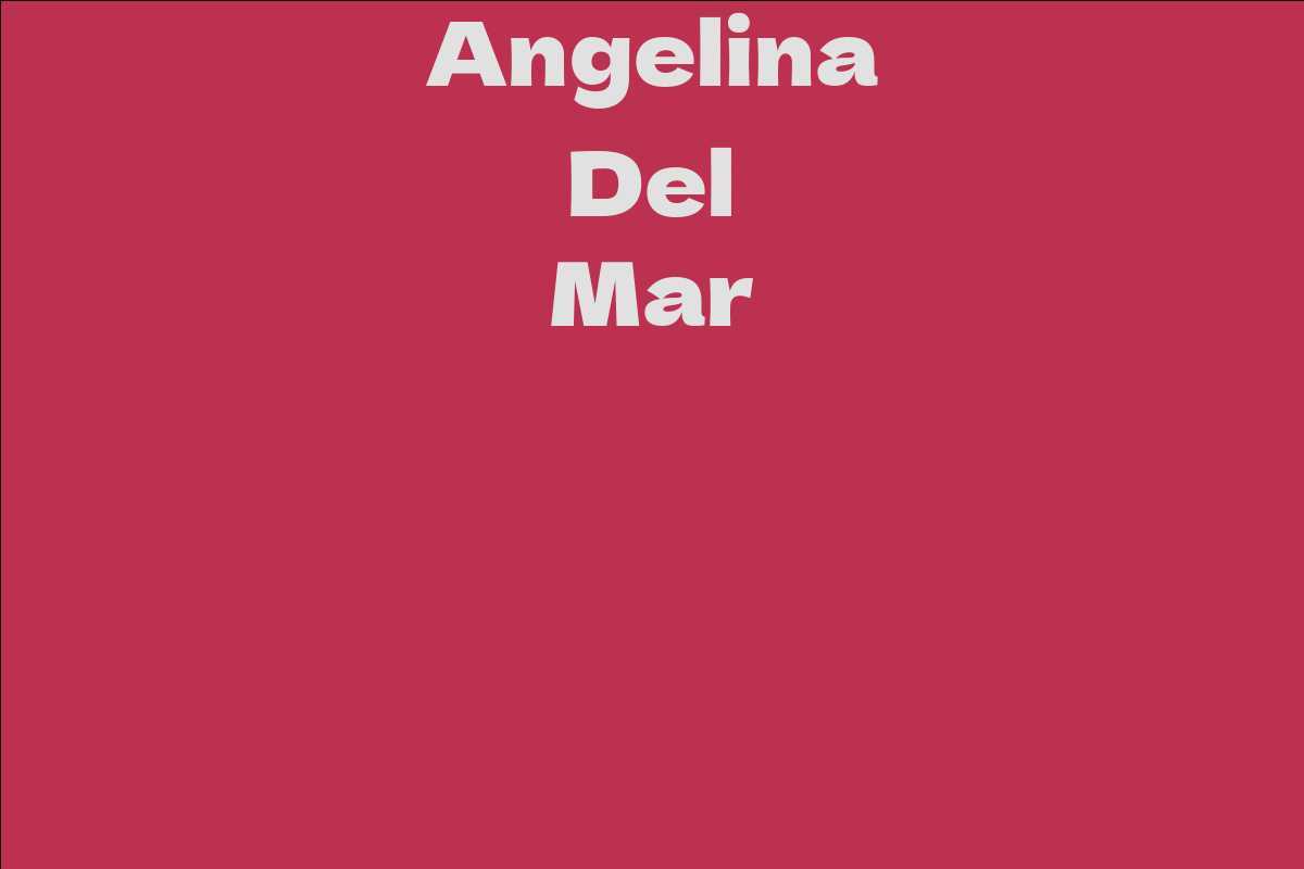 Angelina Del Mar