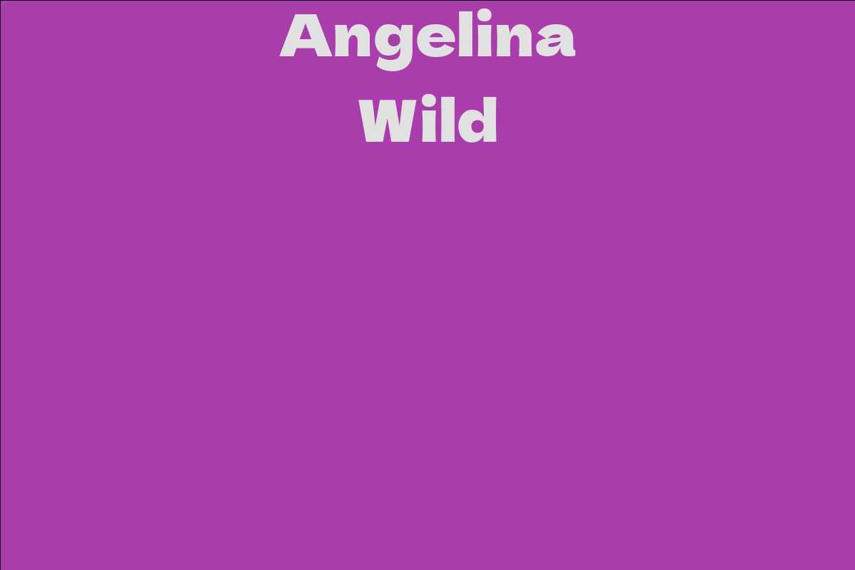 Angelina Wild