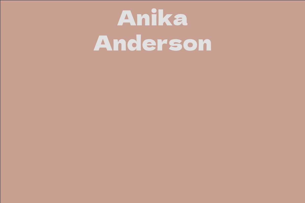 Anika Anderson