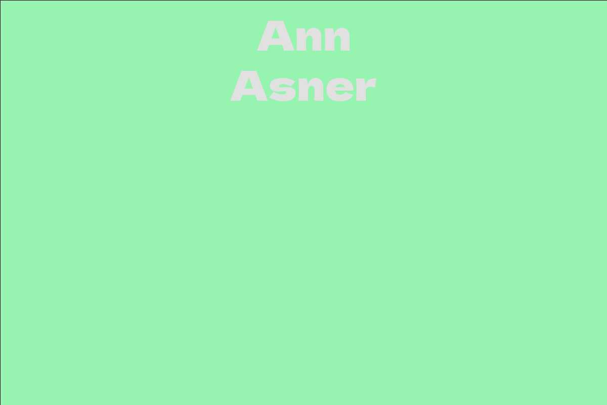 Ann Asner