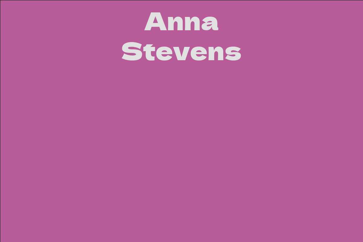 Anna Stevens