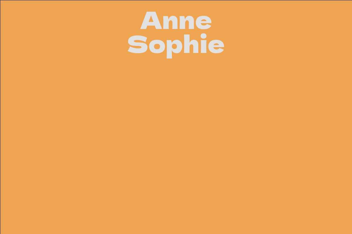 Anne Sophie