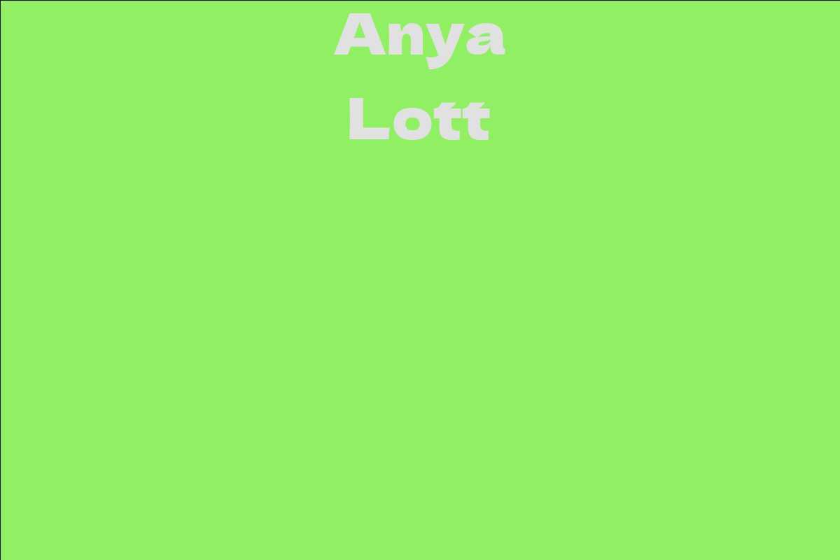 Anya Lott