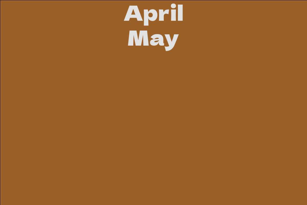 April May