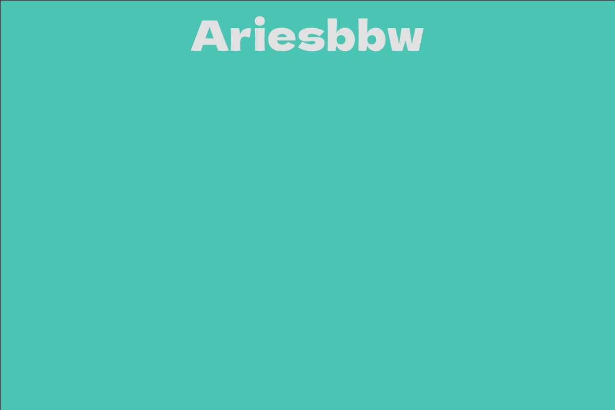 Ariesbbw