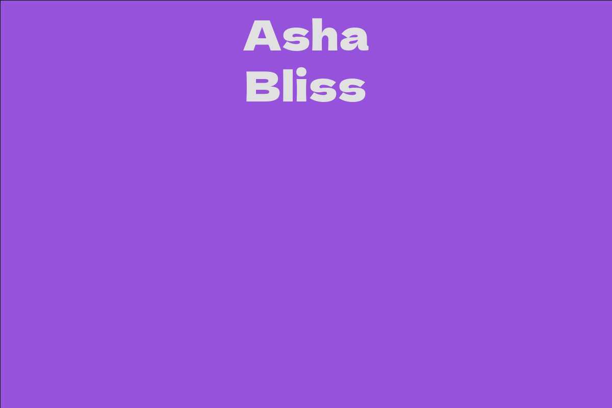 Asha Bliss