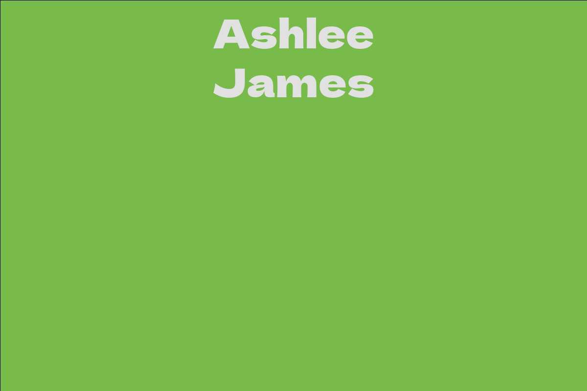 Ashlee James